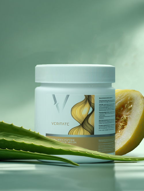 Коллаген Пептид Говяжий Алоэ Дыня, 210 грамм